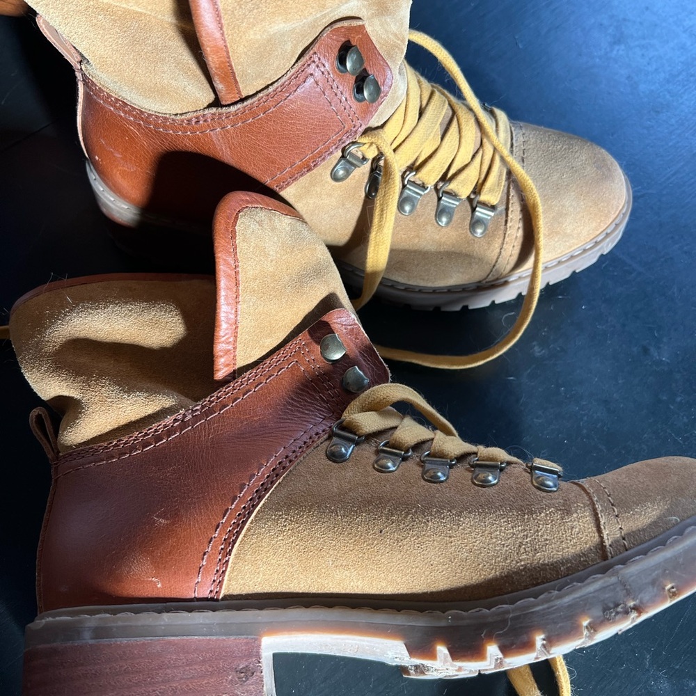 Frye Lace-Up Hiking Boots - Picture 2 of 4